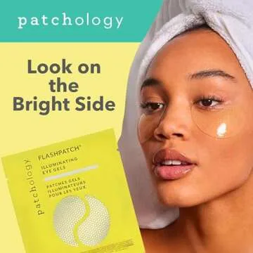 PATCHOLOGY Eye Mask, Brightening Under Eye Patches for Puffy Eyes and Dark Circles, Vitamin C Serum,...