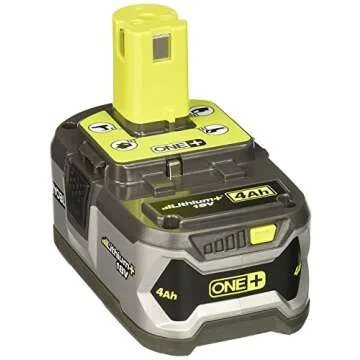 RYOBI P108 4AH One+ High Capacity Lithium Ion Battery For RYOBI Power Tools (Single Battery)