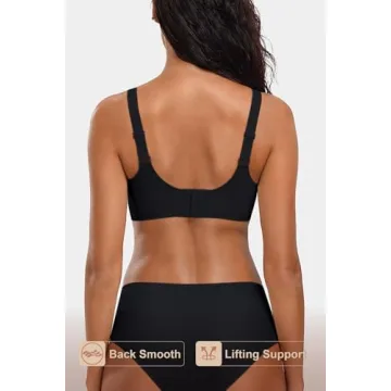 Seamless Wireless Push Up Bras for Women - Vertvie