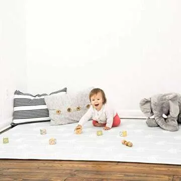 Baby Care Play Mat for Infants and Toddlers - Safe and Easy to Clean