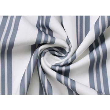 PerZeal Women's Sexy Sleeveless Spaghetti Strap Floral Jumpsuits Casual Wide Leg Long Pants Rompers Ladies Outfits Grey Strip Medium