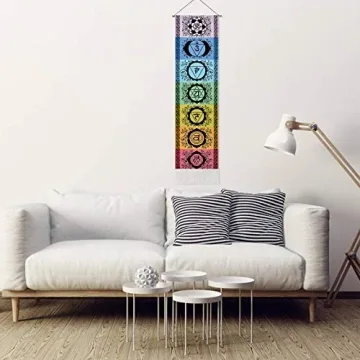 Uspring Colorful Mandala Tapestry for Room Decor