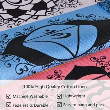 Uspring Colorful Mandala Tapestry for Room Decor