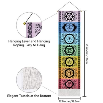 Uspring Colorful Mandala Tapestry for Room Decor