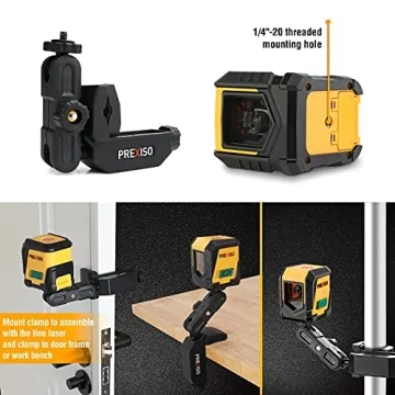 PREXISO Laser Level 65Ft Self Leveling Green Beam Tool