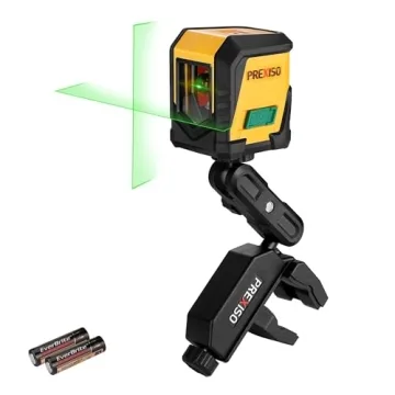 PREXISO Laser Level 65Ft Self Leveling Green Beam Tool