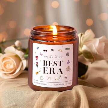 Taylor Inspired Lavender Candle - Perfect Gift Idea