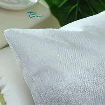 CaliTime Cozy Fleece Throw Pillow Cases for Modern Decor