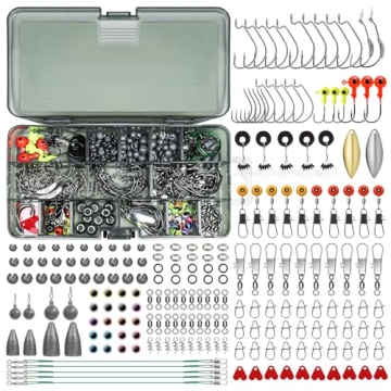 TRUSCEND Widely Used Fishing Bait Rigs Worth Every Penny, Selected Fishing Lures & Tackle Kit for Fr...