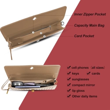 Stylish XINGFENGSU Woven Evening Bag for Women