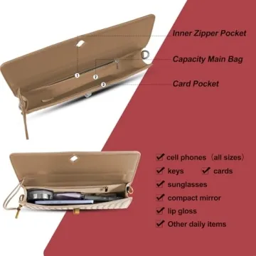 Stylish XINGFENGSU Woven Evening Bag for Women