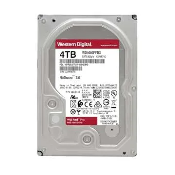 Western Digital 20TB WD Red Pro NAS Internal Hard Drive - Whisper-Quiet Storage Powerhouse