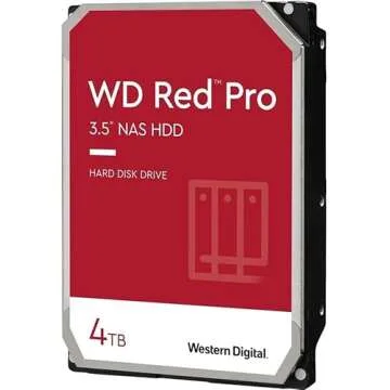 Western Digital 20TB WD Red Pro NAS Internal Hard Drive