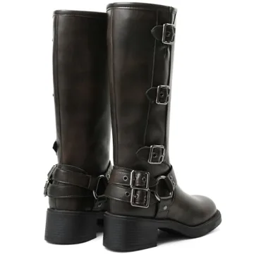 AMINUGAL Women's Stylish Knee High Boots for Every Occasion