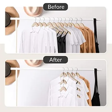 Durable ZEDODIER Hanger Connector Hooks to Save Closet Space