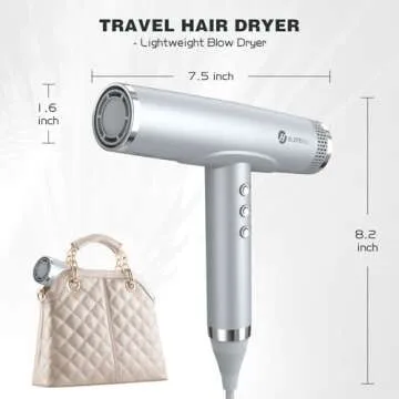 Slopehill Hair Dryer: Powerful, Fast, Lightweight & Ionic