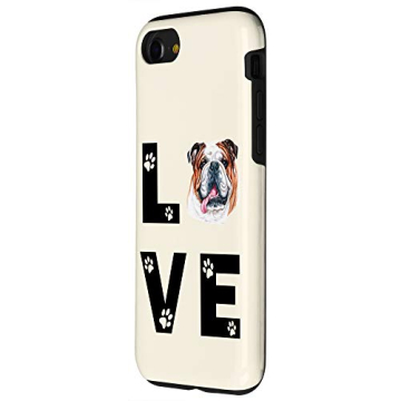 Cute English Bulldog iPhone Case for Dog Lovers