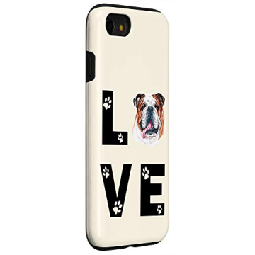 Cute English Bulldog iPhone Case for Dog Lovers