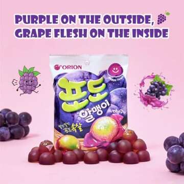 Fruit Peelable Candy - 4D peelable Gummies, 9.46oz Jelly Filled Gummies, Gluten Free Individually Wr...