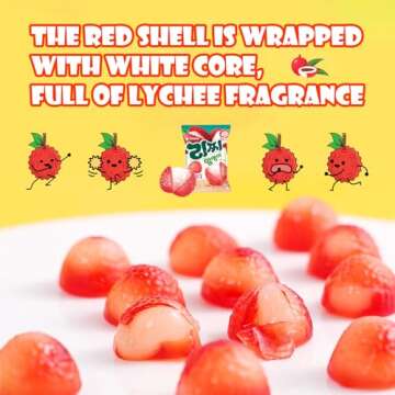 Fruit Peelable Candy - 4D peelable Gummies, 9.46oz Jelly Filled Gummies, Gluten Free Individually Wrapped Korean Snacks, Sweet Crystal Fudge for Party Father's Day Gifts (4 Bags)