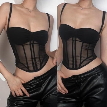 Aululafu Women's Stylish Sleeveless Floral Cami Top