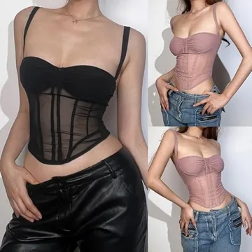 Aululafu Women's Stylish Sleeveless Floral Cami Top