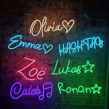 Custom Neon Signs for Unique Wall Decor Gifts