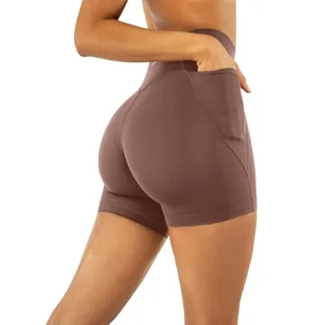 PAVOI ACTIVE HiPerform Collection Women's Performance High Waisted Butt Sculpting Biker Shorts