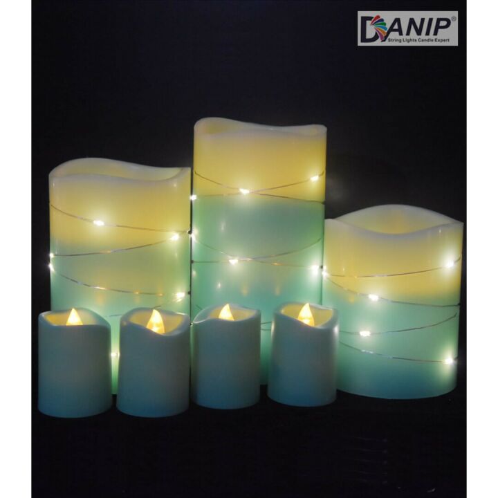 LED Flameless Candle Set with Remote Control