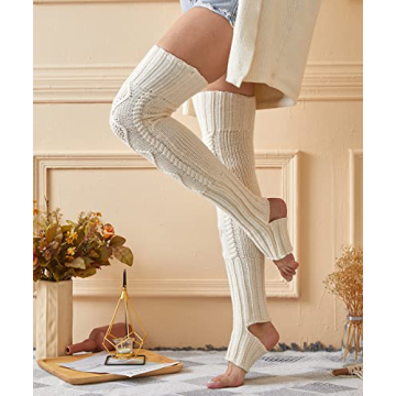 Leoparts Extra Long Leg Warmers for Winter Style and Comfort