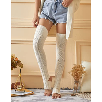 Leoparts Extra Long Leg Warmers for Winter Style and Comfort