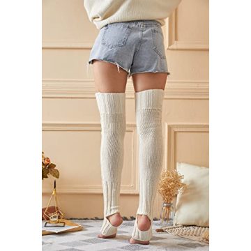 Leoparts Extra Long Leg Warmers for Winter Style and Comfort