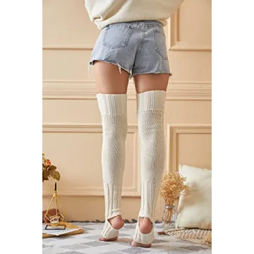 Leoparts Extra Long Leg Warmers for Winter Style and Comfort