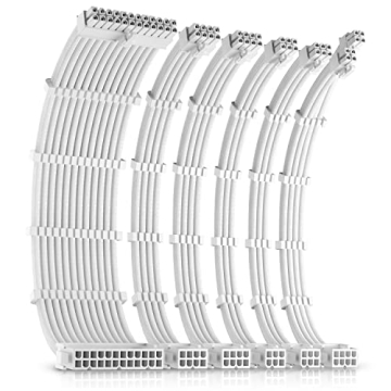 Antec Power Supply Sleeved Cable Extension Set - 30cm