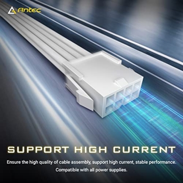 Antec Power Supply Sleeved Cable Extension Set - 30cm