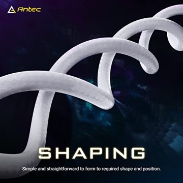 Antec Power Supply Sleeved Cable Extension Set - 30cm