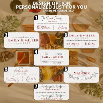 Personalized Charcuterie Board - Large Cheese Board for Wedding and Anniversary, New Home, House, Br...