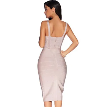 Chic Midi Bodycon Dress for Women Perfect for Weddings