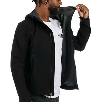The North Face All Proof Stretch Shell Jacket - TNF Black XL