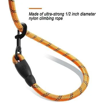 Heavy Duty BARKBAY Dog Leash for Large Dogs - 5ft