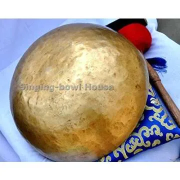 10" Large Master Healing Tibetan Singing Bowl for Meditation