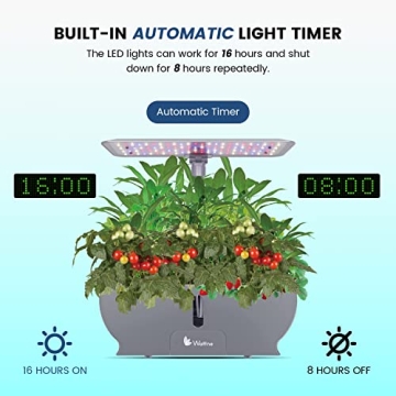 Wattne Hydroponics System: 9 Pods for Home Gardening