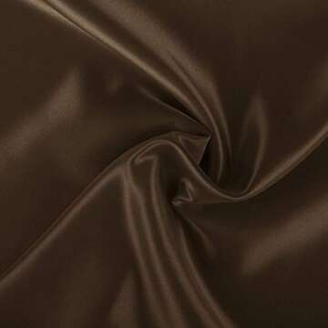 ShopBedding Luxury Satin Pillowcase for Hair – King Satin Pillowcase with Zipper, Brown (Pillowcase Set of 2) – Blissford