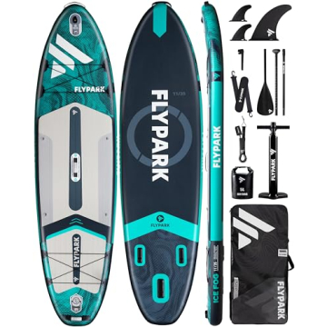 Flypark 11'x35'' Inflatable Stand Up Paddle Boards for Family Fun & Yoga Adventures