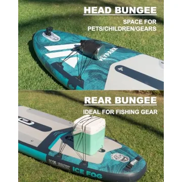 Flypark 11'x35'' Inflatable SUP - Extra Stability & Fun