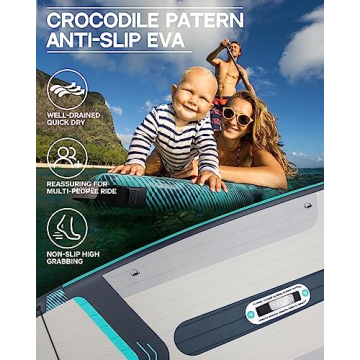 Flypark 11'x35'' Inflatable SUP - Extra Stability & Fun