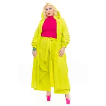 CHAOUICHE Waterproof Maxi Raincoat for Women