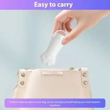 Houldhowd Face Roller Oily Skin Oil Absorbing Massage Tool, Natural Volcanic Stone Reusable Facial Skin Care Tool 2 Packs，Easy to Carry, Control The Oiliness of The face (White)