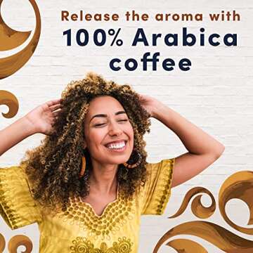 Gevalia Frothy 2-Step Caramel Macchiato Espresso K-Cup Coffee Pods & Froth Packets Kit, 6 ct Box