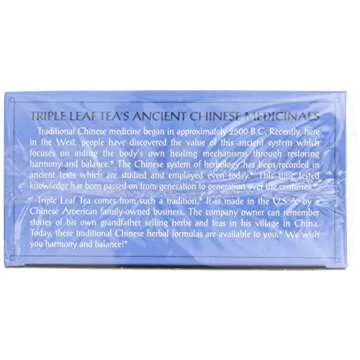Triple Leaf Tea Herbal Laxative 20 Bags Pack of 6
